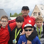 H6 Mariusz Ricardo Hubert i Dawid z trenerem
